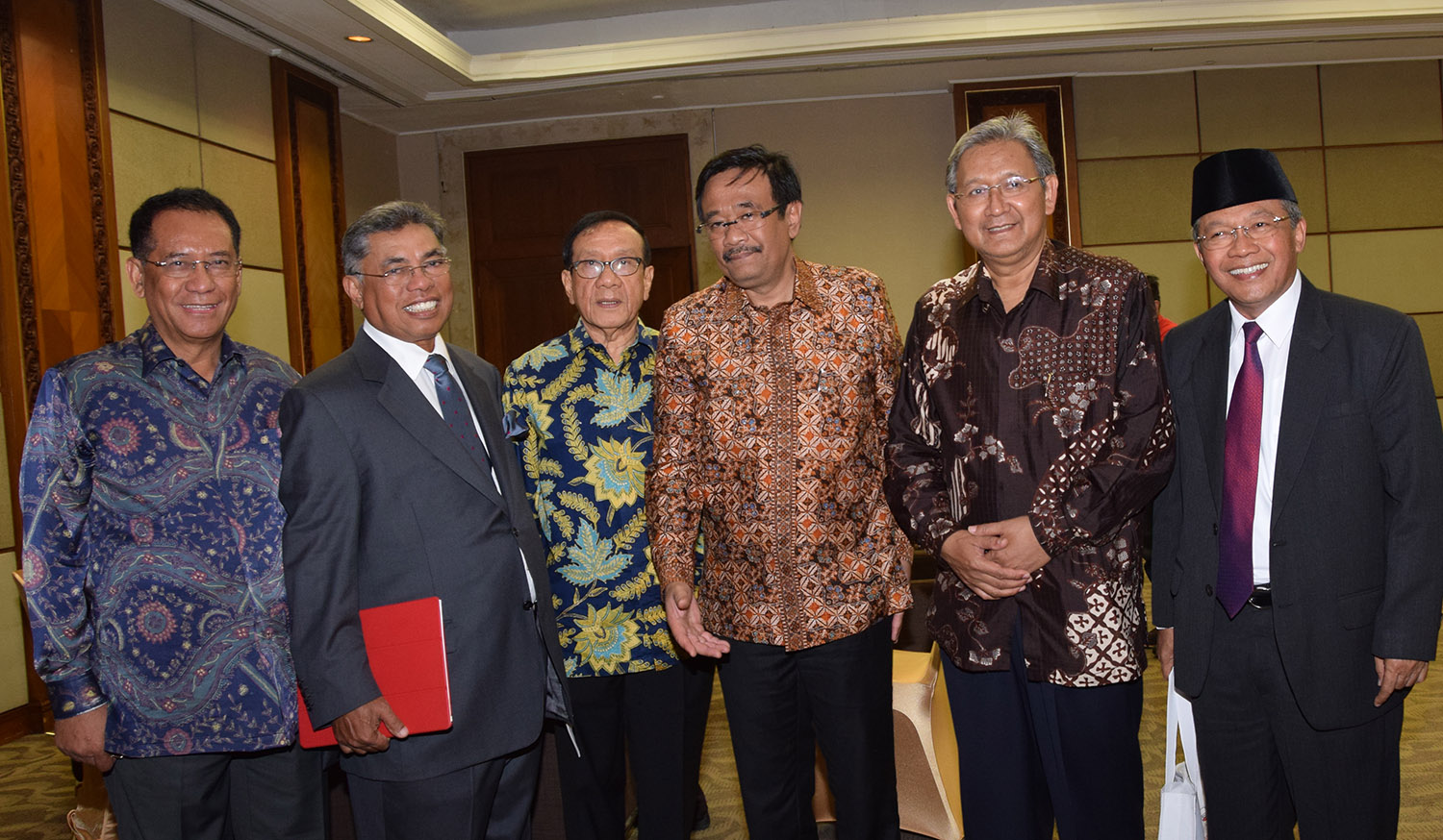 Forum Rektor bersama politisi Akbar Tandjung dan Wakil Gubernur DKI Jakarta Djarot Saiful Hidayat. TIRTO/Andrey Gromico