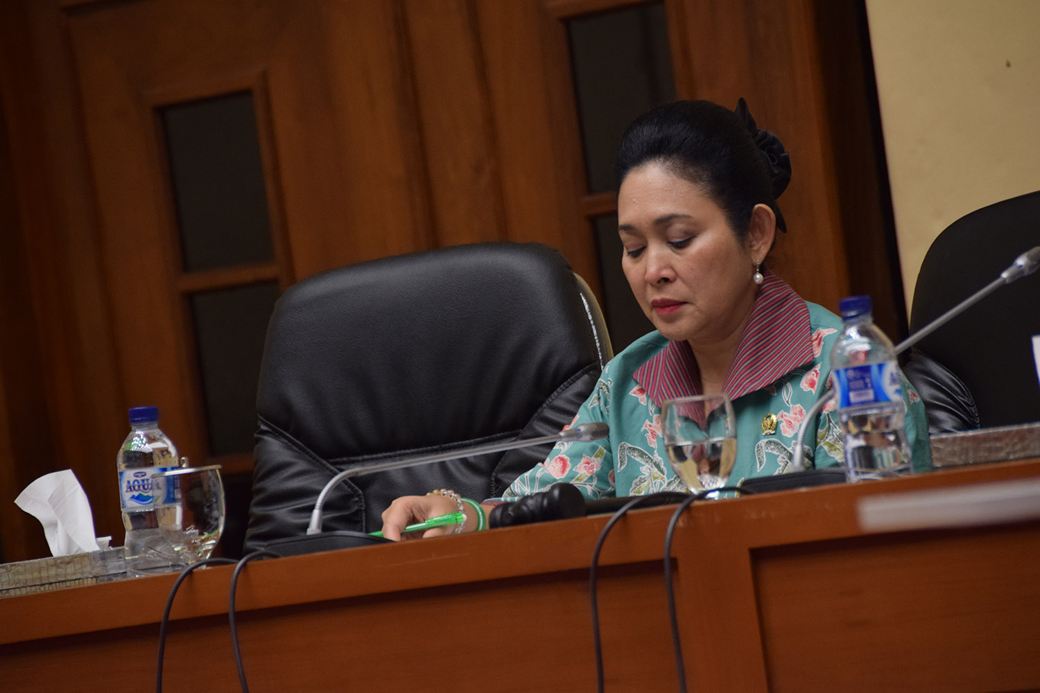 Anggota DPR dari fraksi Partai Golkar Titiek Soeharto. TIRTO/Andrey Gromico