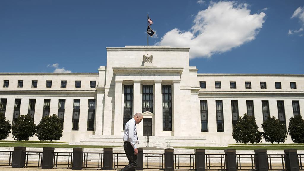 Gedung Federal Reserve Board, Washington DC, AS. AP Photo/Tom Williams Gedung Federal Reserve Board