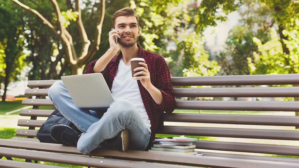 Ilustrasi Digital Nomad Lifestyle. FOTO/iStock Ilustrasi Telecommuting