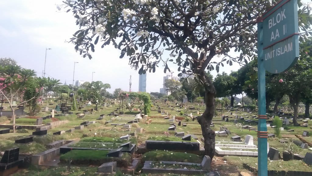 TPU Karet Bivak, Jakarta Pusat, Selasa (28/5/2019). tirto.id/ALfian putra abdi TPU Karet Bivak