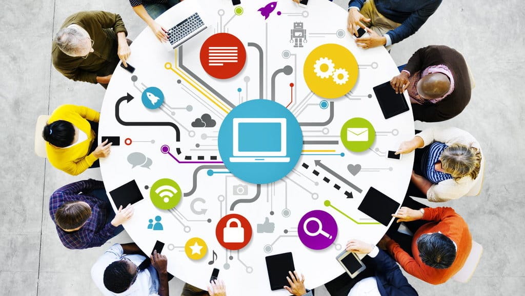 Ilustrasi media Digital. FOTO/iStockphoto Ilustrasi media Digital