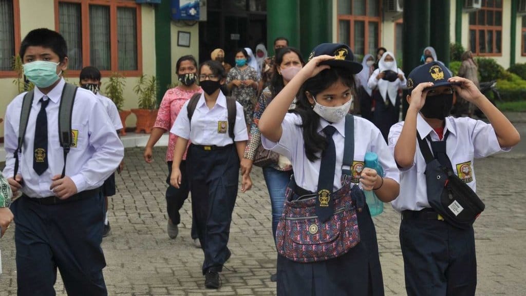 Ilustrasi Siswa SMP. (ANTARA FOTO/Septianda Perdana/nz) SISWA DI MEDAN IKUTI MPLS