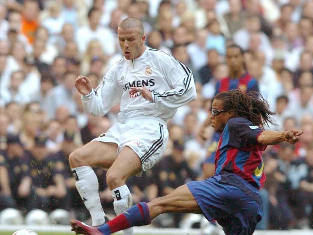 David Beckham dan Michael Owen. Foto/Rilis bcw Global David Beckham Michael Owen
