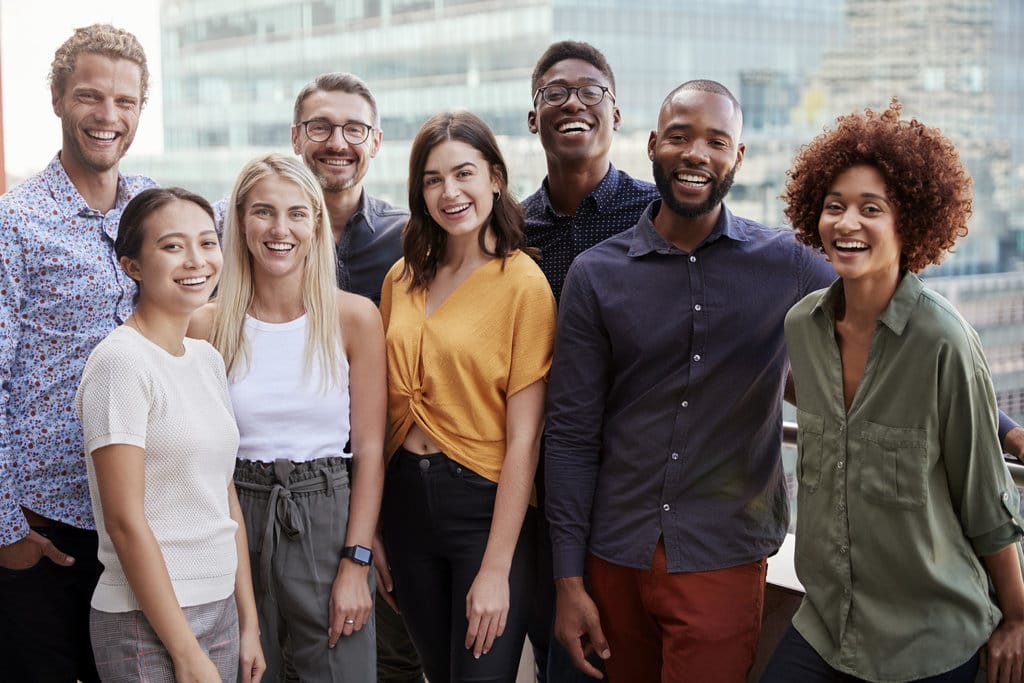 Ilustrasi ekspresi gender. FOTO/iStockphoto Ilustrasi ekspresi tertawa