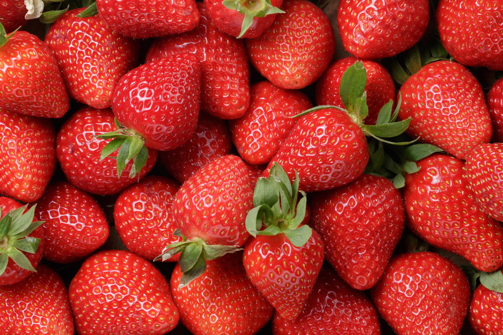 Buah stroberi. (FOTO/iStockphoto) Buah Stroberi
