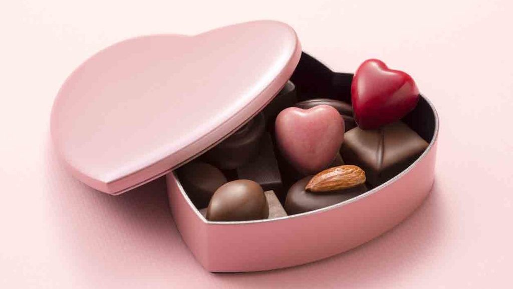 Ilustrasi Cokelat Valentine. foto/istockphoto Ilustrasi Valentine