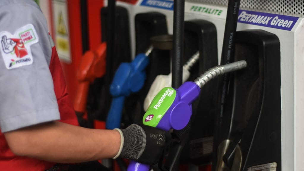 Ilustrasi BBM. ANTARA FOTO/Indrianto Eko Suwarso/aww. Pertamina luncurkan BBM Pertamax Green 95