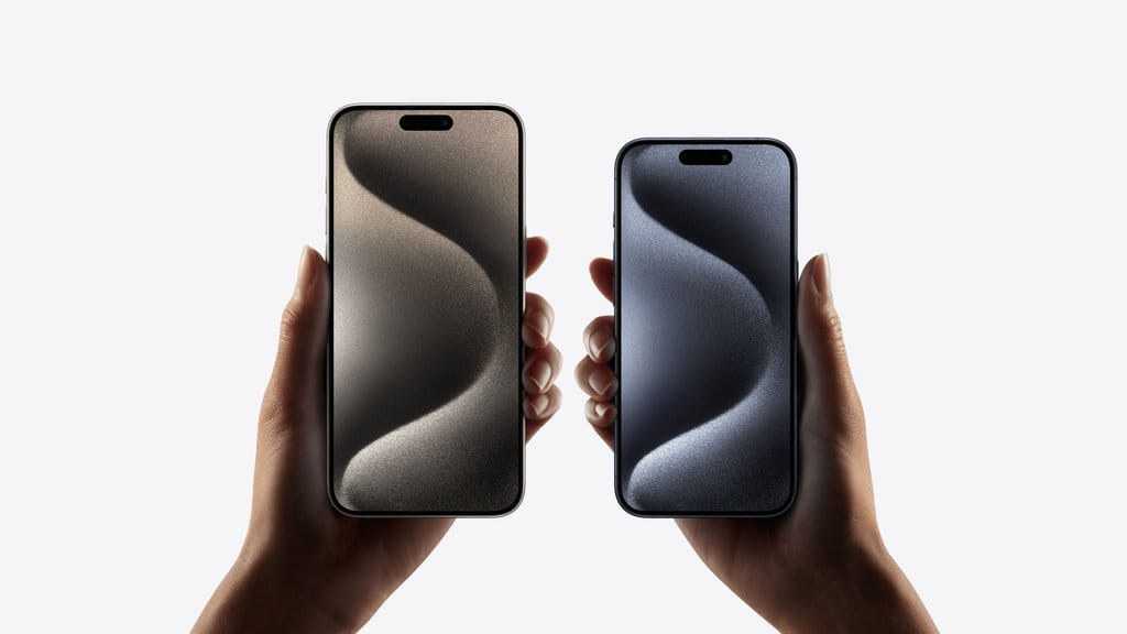 Ilustrasi iPhone. foto/Dok. Apple Iphone 15 Pro