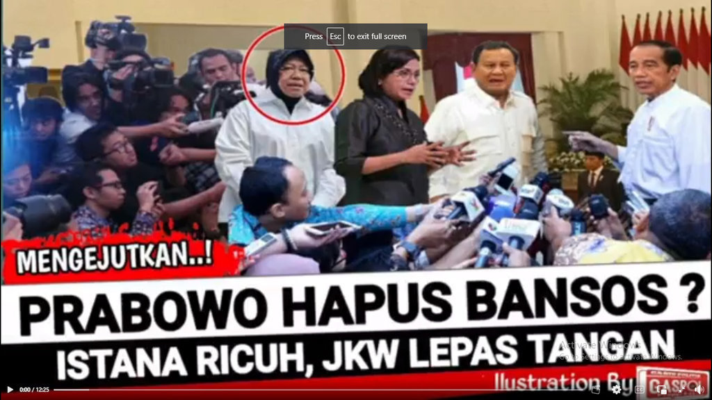 Foto Periksa Fakta Prabowo Hapus Bansos. foto/Hotline Periksa Fakta tirto Foto Periksa Fakta Prabowo Hapus Bansos