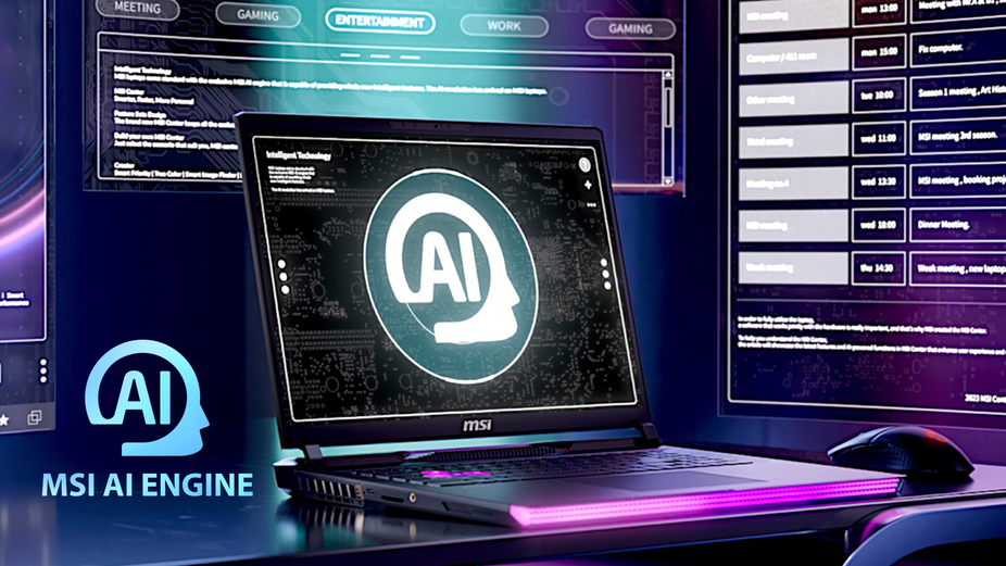 MSI AI Engine. foto/IStimewa MSI AI Engine