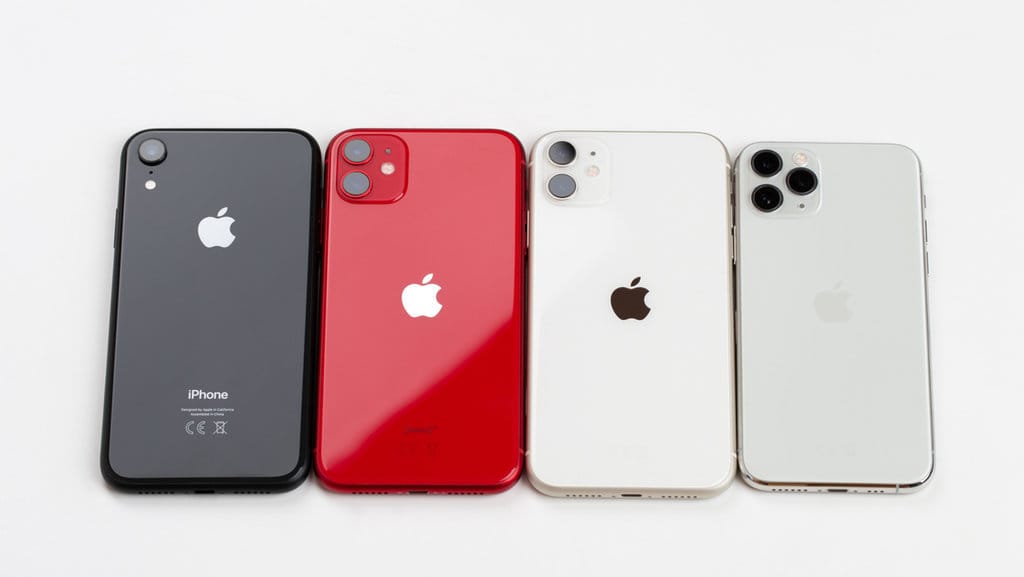 Ilustrasi beberapa tipe iPhone. (FOTO/iStockphoto) Tipe iPhone