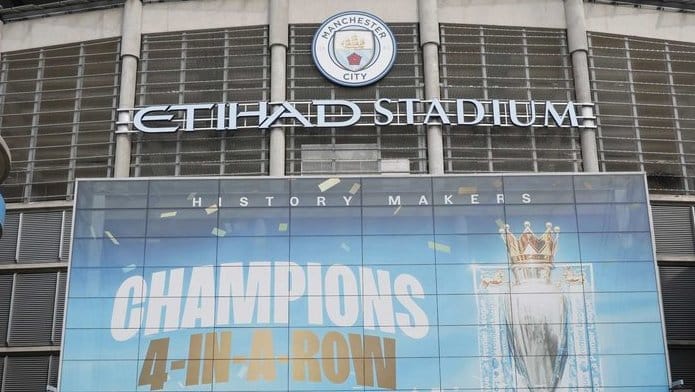 Stadion Etihad, Manchester. Tanggal gambar: Minggu 4 Agustus 2024. foto/reuters Stadion Etihad
