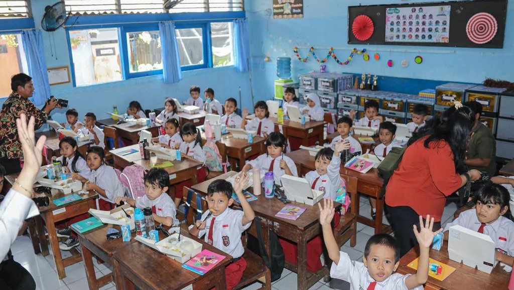 Uji Coba Makan Bergizi Gratis di DKI Jakarta. FOTO/ Dokumentasi Pemprov DKI Jakarta Uji Coba Makan Bergizi Gratis di DKI