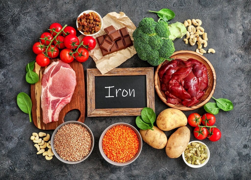 Makanan sumber zat besi. FOTO/iStockphoto Makanan sumber zat besi