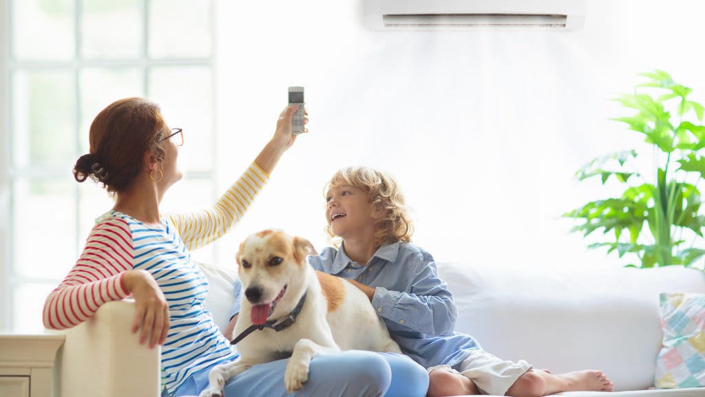 Ilustrasi AC. foto/istockphoto Mode dry pada AC