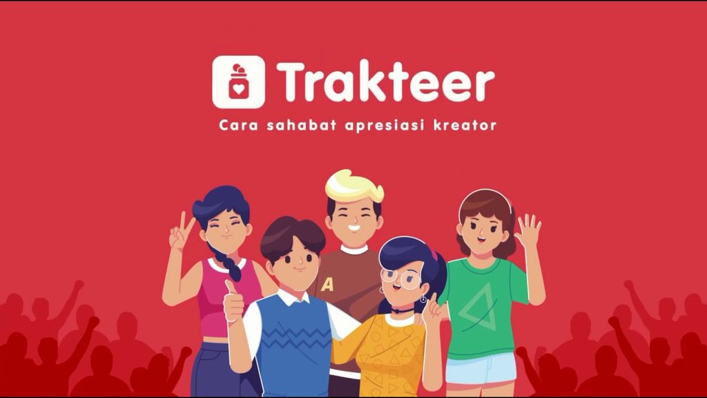 Trakteer. FOTO/trakteer.id Trakteer