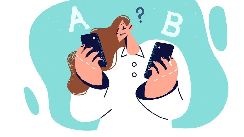 ilustrasi gadget. FOTO/iStockphoto ilustrasi memilih gadget