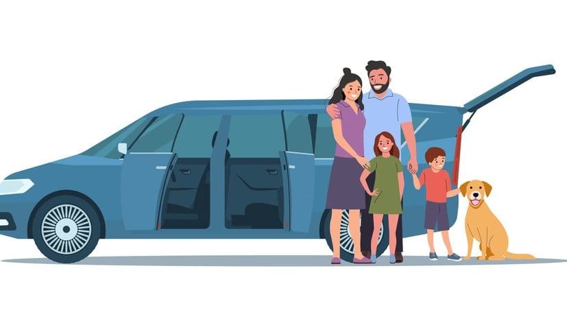 Ilustrasi mobil 7 seater. FOTO/iStockphoto ilustrasi MPV