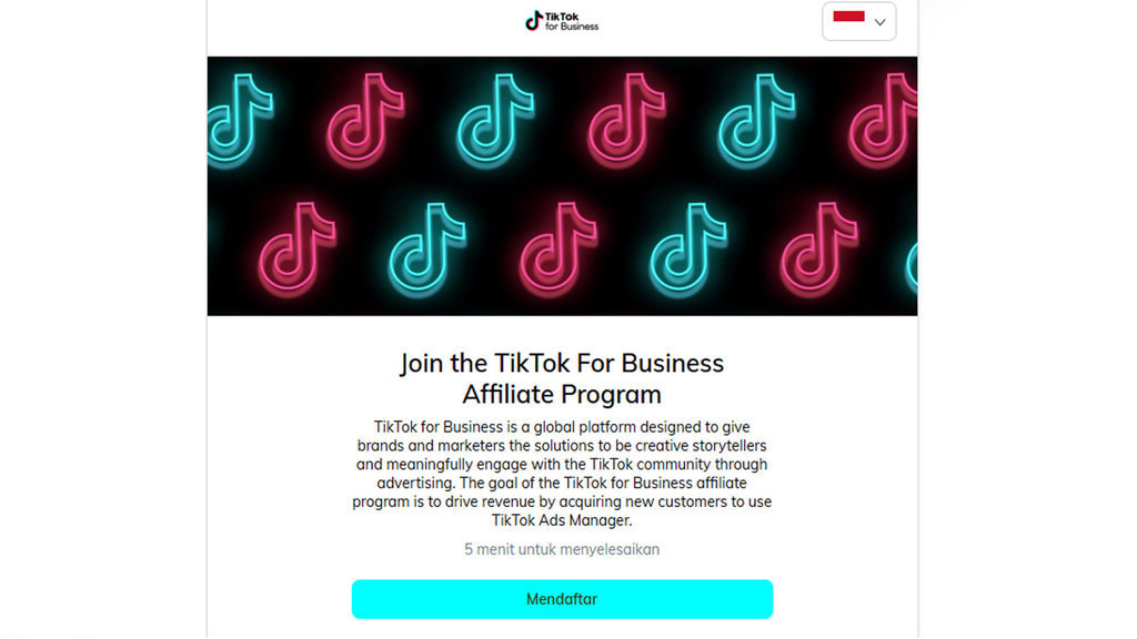 TikTok Affiliate. FOTO/TikTok Affiliate ilustrasi TikTok Affiliate