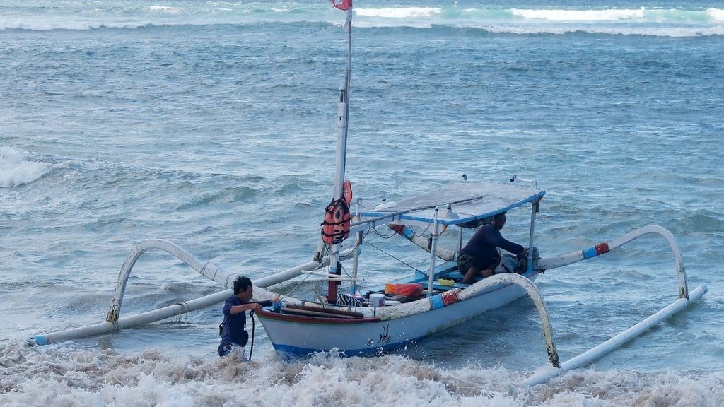 Ilustrasi laut. ANTARA FOTO/Nyoman Hendra Wibowo/rwa. BBMKG terbitkan peringatan dini gelombang tinggi di Bali