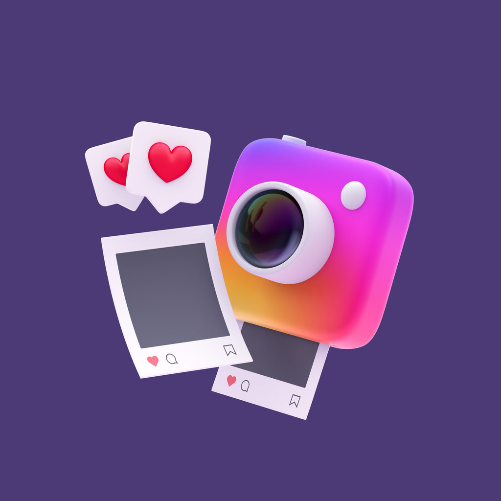 Ilustrasi kamera snapshot pelangi. FOTO/iStockphoto Instagram