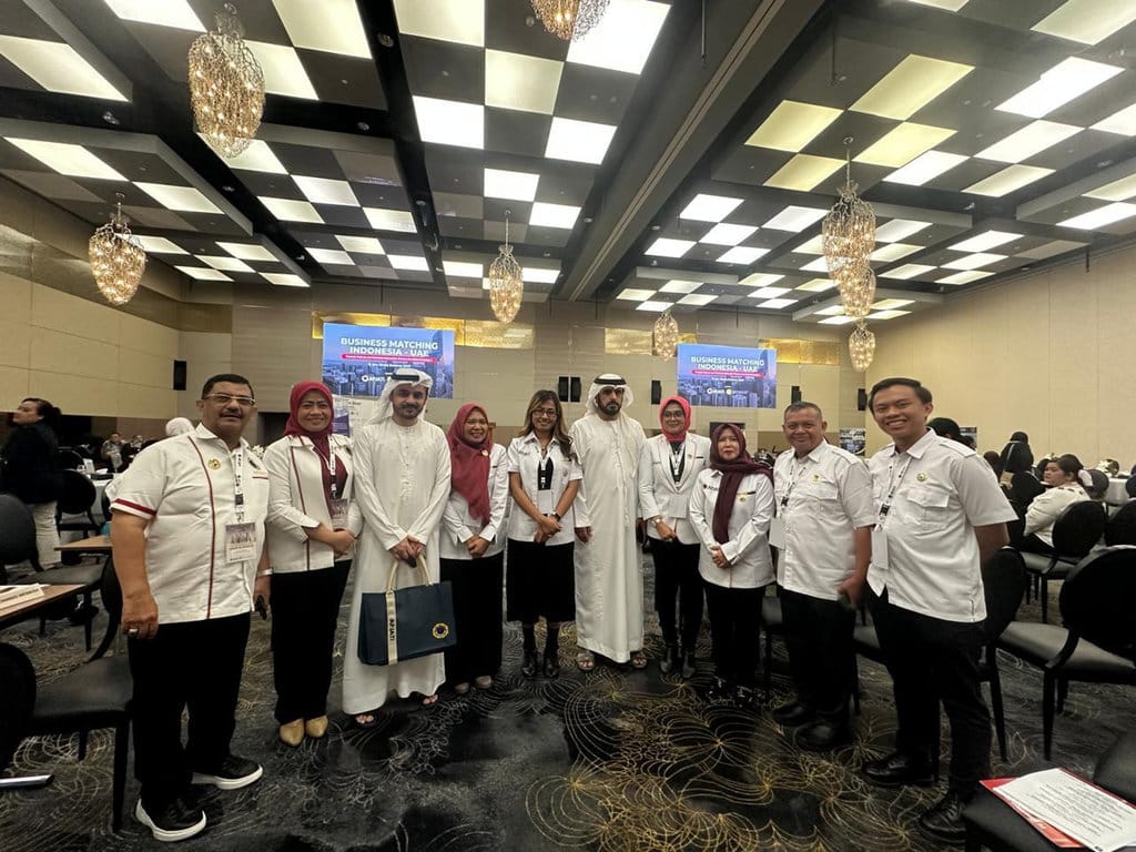 Para peserta pertemuan bisnis (business meeting) Indonesia-Uni Emirat Arab (UEA) yang digelar oleh APJATI pada 15-18 Juni 2025. (FOTO/Dok. APJATI) Business Meeting Indonesia-UEA