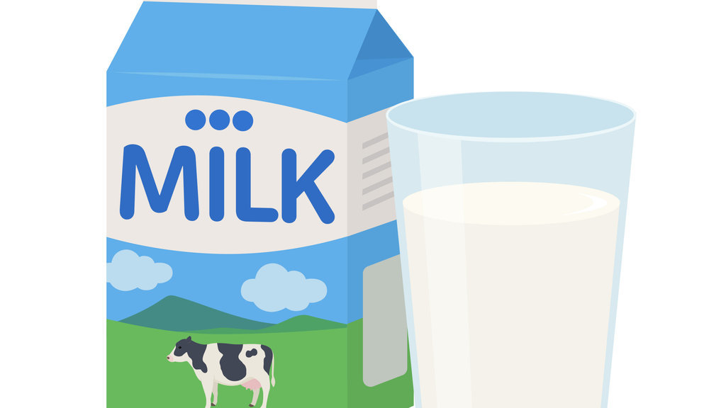 Ilustrasi susu. FOTO/iStockphoto Ilustrasi susu