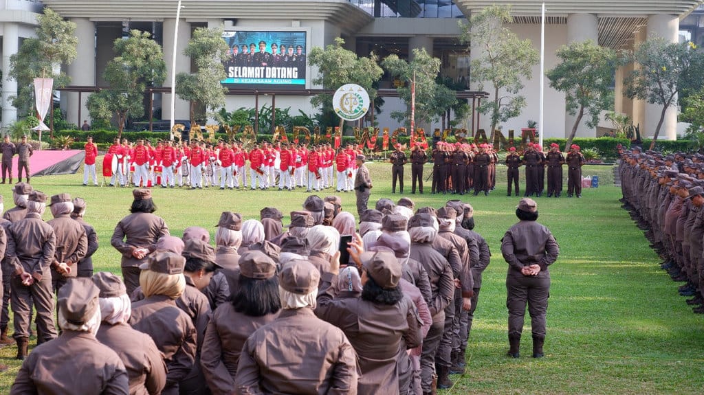 Suasana saat Upacara Peringatan Hari Lahir Kejaksaan Republik Indonesia ke-80 pada Selasa 2 September 2025. (FOTO/dok. Kejaksaan Agung) Body Artikel 2 Kejaksaan Agung 8