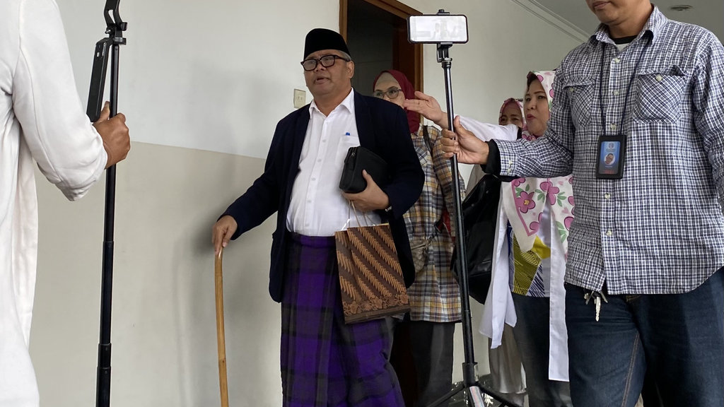 Sidang perdana gugatan yang ditujukan kepada Wakil Presiden RI, Gibran Rakabuming Raka oleh seorang pengacara bernama Subhan Palal dijadwalkan digelar di Pengadilan Negeri (PN) Jakarta Pusat pada hari ini, Senin (8/9/2025). tirto.id/Rahma Sidang Gugatan Gibran
