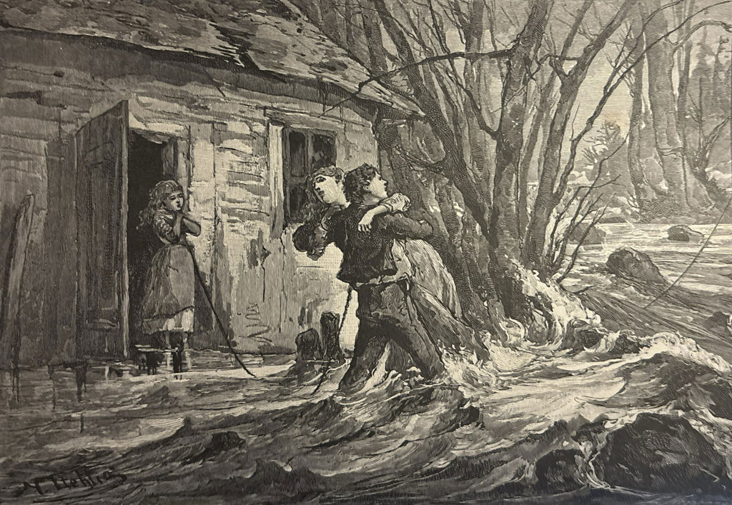 ilustrasi sejarah banjir. FOTO/iStockphoto ilustrasi sejarah banjir