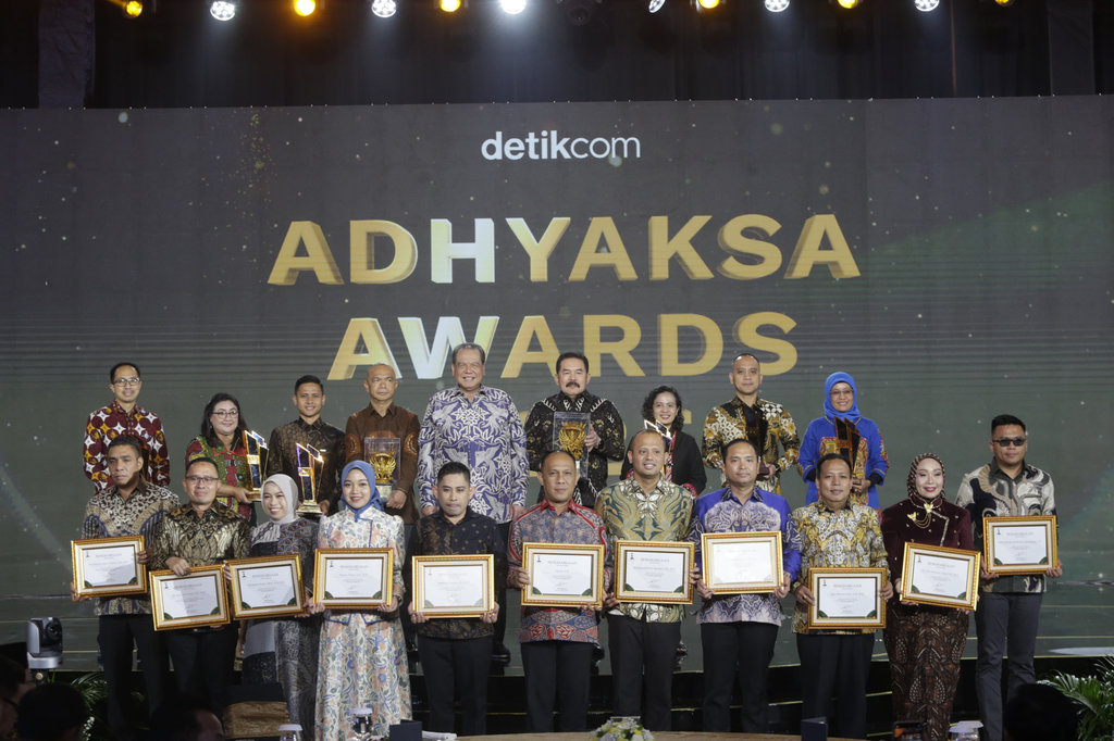 Kejaksaan Republik Indonesia bersama detikcom menyelenggarakan Adhyaksa Awards 2025 di The Westin Jakarta pada Selasa (23/09/2025). (FOTO/dok.Kejaksaan Agung) Body Artikel 3 Kejaksaan Agung II 6
