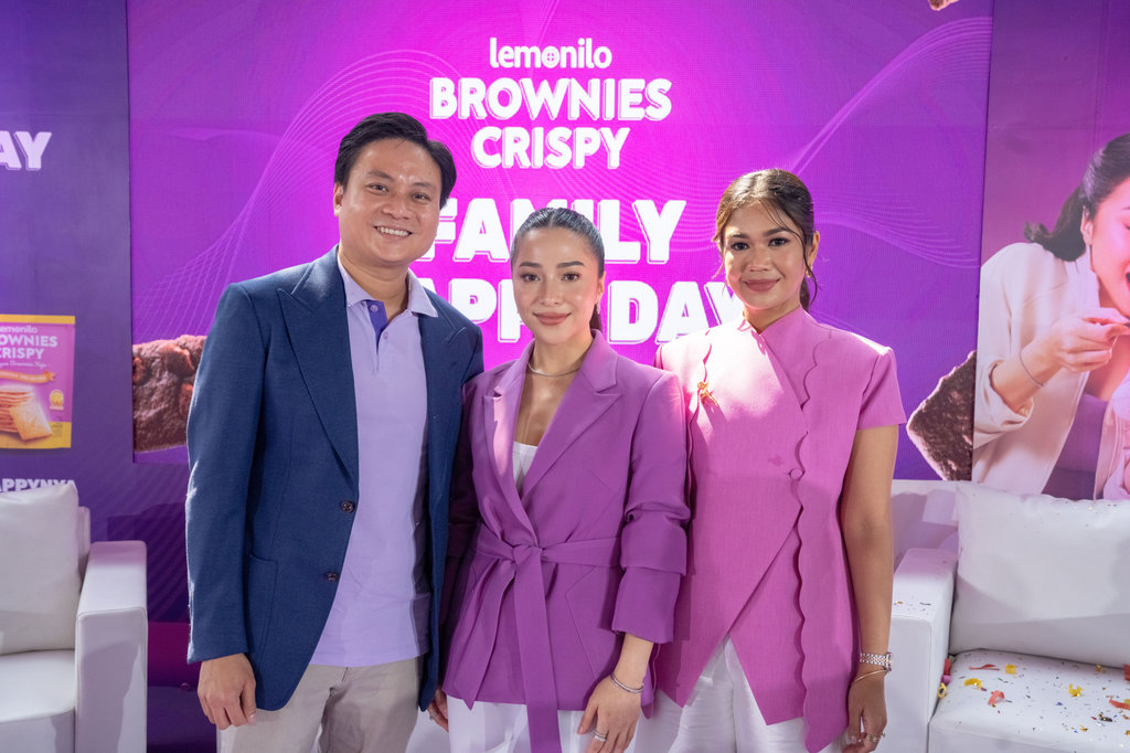 (dari kiri ke kanan) Co-CEO Lemonilo, Ronald Widjaja, Brand Ambassador, Nikita Willy, Co-CEO Lemonilo, Shinta Nurfauzia. (FOTO/dok. Lemonilo) Rilis Lemonilo
