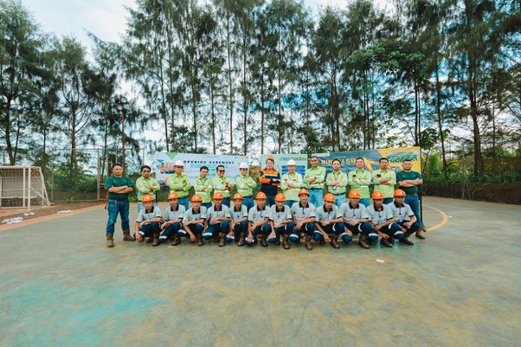 Sebanyak 12 orang pemuda lokal dari Pulau Obi antusias mengikuti pelatihan MTPP. Foto/Dok. Harita Nickel. Header Harita Nickel