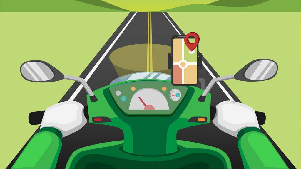 Ilustrasi ojek online. FOTO/iStockphoto Ilustrasi ojek online