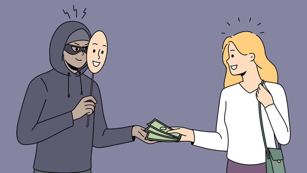Ilustrasi penipuan. FOTO/iStockphoto Ilustrasi penipuan keuangan