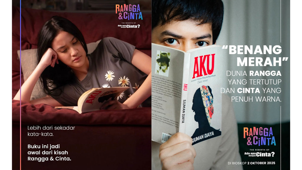 Kolase Poster Film Rangga dan Cinta. filmranggacinta Poster Film Rangga dan Cinta