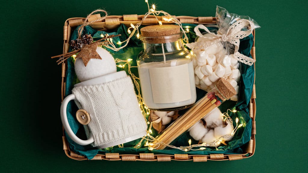 Hampers Natal Premium. foto/istockphoto Hampers Natal Premium