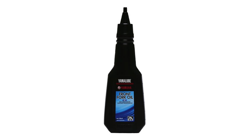 Yamalube Front Fork Oil G-10. FOTO/yamaha-motor.co.id Yamalube Front Fork Oil G-10