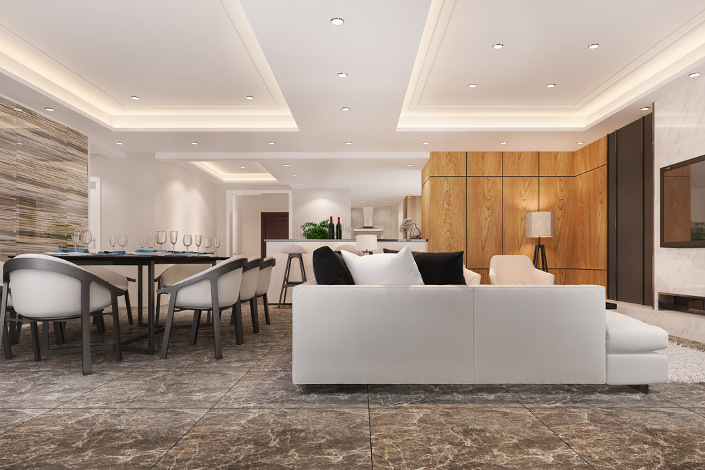 ilustrasi plafon up ceiling. foto/Freepik/3d rendering ilustrasi plafon up ceiling