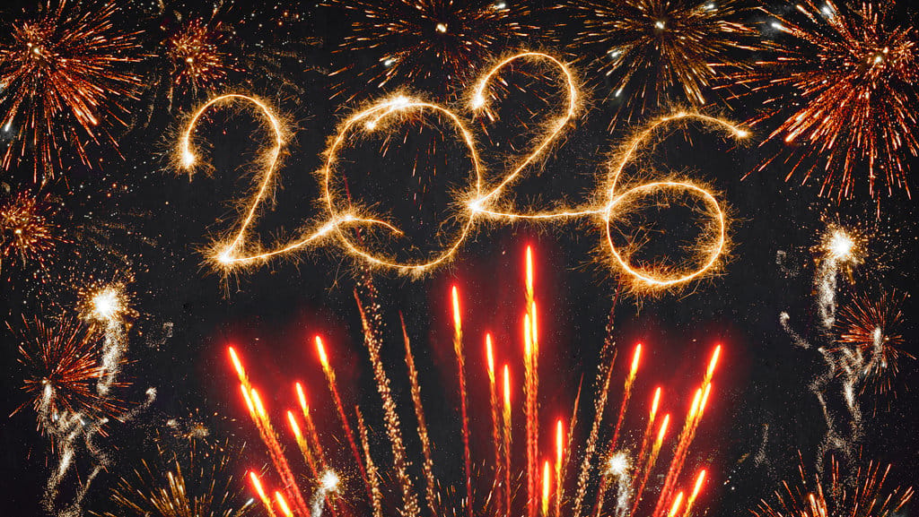 Ilustrasi Tahun Baru 2026. foto/istockphoto Ilustrasi Tahun Baru 2026