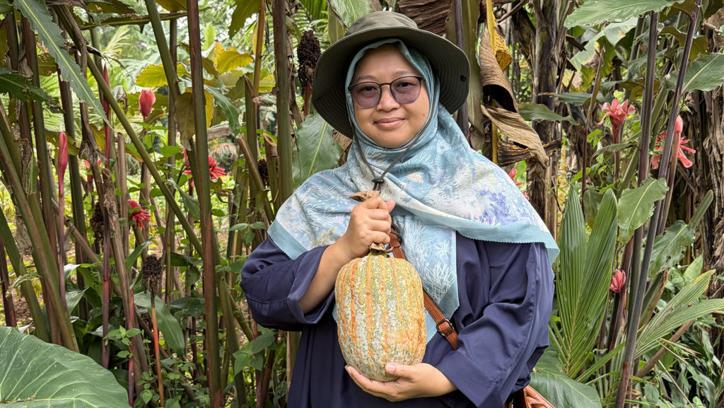 Heni Sri Sundani penggagas Agroforestri Cimande. tirto.id/M Fajar Nur Agroforestri Cimande