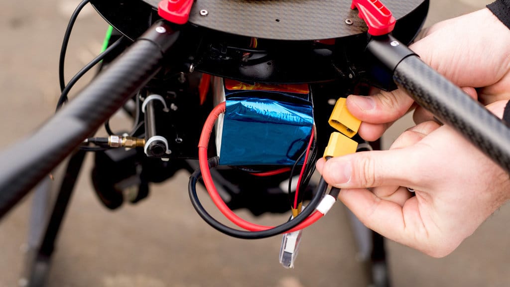 Ilustrasi Baterai Drone. FOTO/iStockphoto Baterai Drone