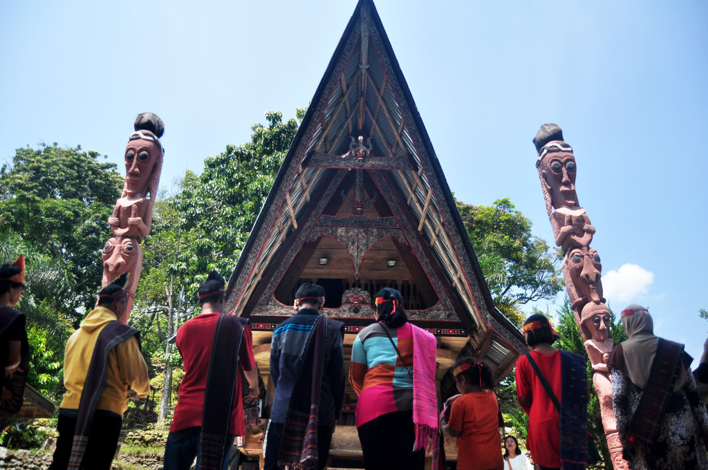 Ilustrasi Adat batak. foto/istockphoto Ilustrasi Adat Batak