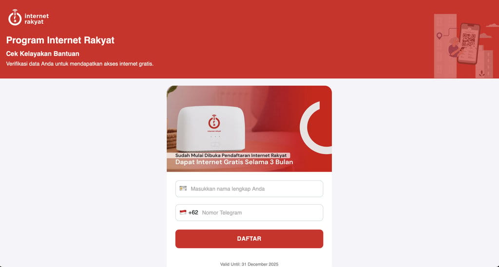 Periksa Fakta Internet Gratis Rakyat. Periksa Fakta Internet Gratis Rakyat