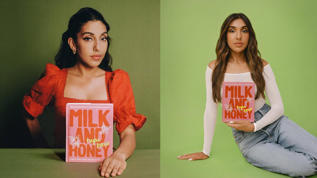 Rupi Kaur edisi ‘milk and honey’ 10-year anniversary. (Instagram/@rupikaur_) Rupi Kaur