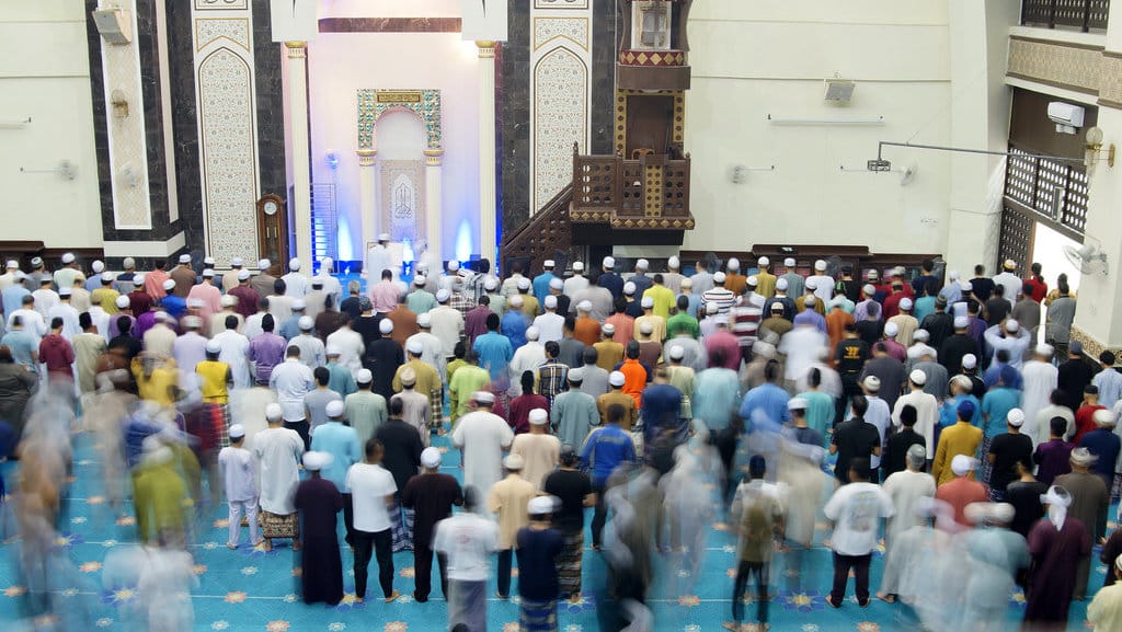 Ilustrasi Salat Jamaah. foto/istockphoto Ilustrasi Salat Jamaah