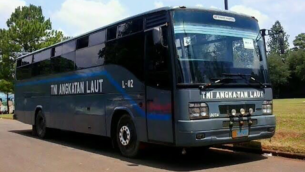 Bus Perkasa TNI Angkatan Laut. foto/Dok. Autofun Bus Perkasa TNI Angkatan Laut