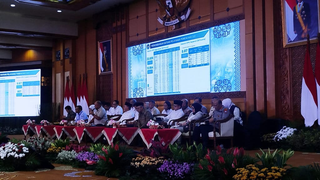 Rapat Koordinasi Penyelenggaraaan Program MBG di Provinsi Jawa Timur, di Kota Surabaya pada Kamis (19/02/2026). Foto/Kemendikdasmen. Rapat Koordinasi Program MBG