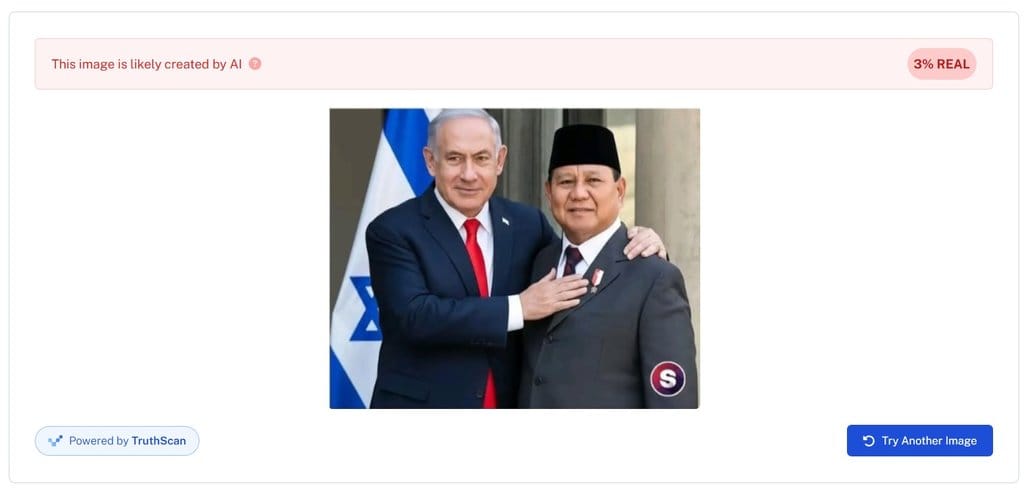 Periksa fakta Netanyahu bersama Prabowo Subianto Periksa fakta Netanyahu bersama Prabowo Subianto